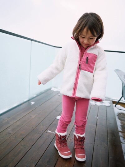 Gullkorn Tefrit Teddy Jakke Rosa 128