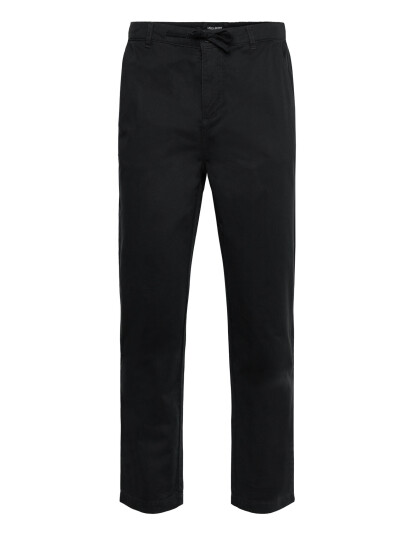 Lyle & Scott Drawstring Tapered Chino Black W32L34 Lyle & Scott Drawstring Tapered Chino Black W32L34