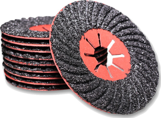 Cool Abrasives Fibersliperondell Silisiumkarbidkorn Ø125mm P24 10 Stk