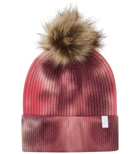 Minymo Hat W. Fixed Pom Pom - Red - 1-3Y Minymo Hat W. Fixed Pom Pom - Red - 1-3Y