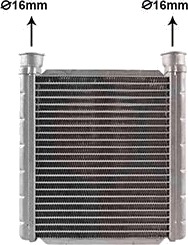 Varmeapparat register VAN WEZEL 03016702