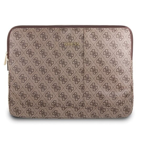 Guess Sleeve Gucs134gb 13" Brązowy /Brown 4G Uptown