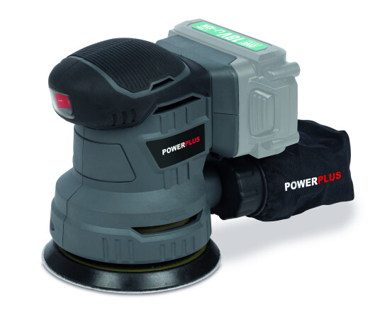 Powerplus Eksentersliper 18V Solo Powerplus Eksentersliper 18V Solo