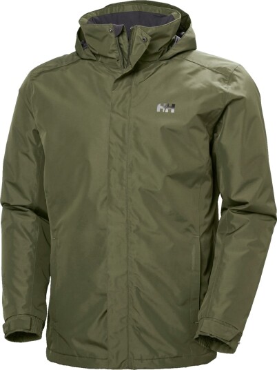 Helly Hansen Dubliner Insulated Regnjakke Herre Utility Green L52 Helly Hansen Dubliner Insulated Regnjakke Herre Utility Green L52