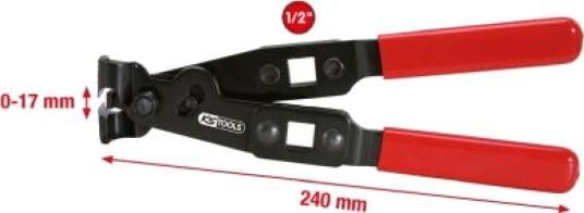 KS TOOLS 115.1053 Tang, slangeklemme