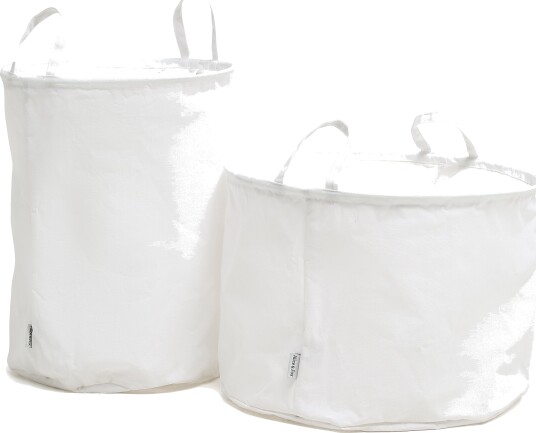 Alice & Fox DINA Oppbevaringskurv 2-pack Hvit Alice & Fox DINA Oppbevaringskurv 2-pack Hvit