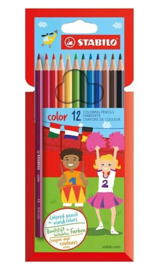 STABILO - color - Colored Pencil - Set of 12 Pieces