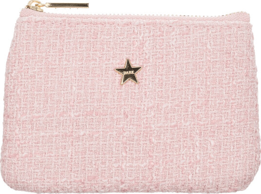 DARK Tweed Mini Pouch Cotton Candy
