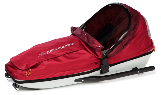 Fjellpulken Children's Pulk Burgundy, One size