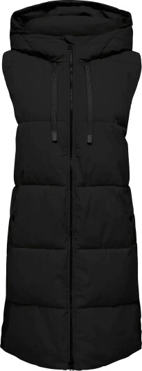 JDY Jdyblair Long Hood Waistcoat Otw Noos Black S JDY Jdyblair Long Hood Waistcoat Otw Noos Black S