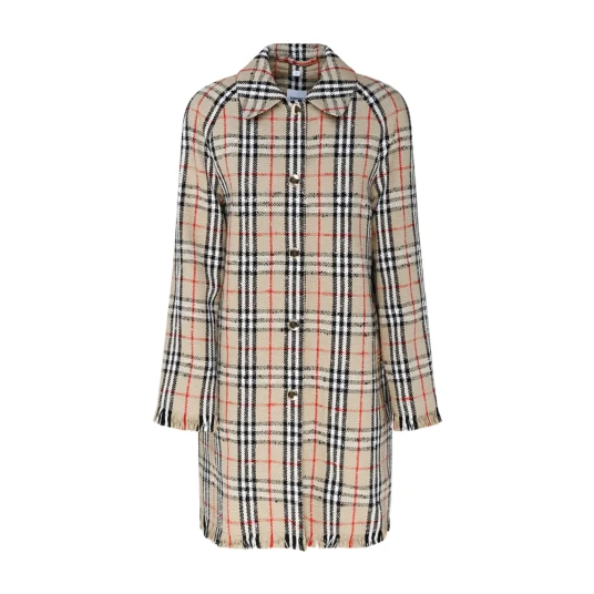 Burberry Dame Frakker Beige S,