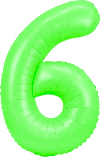 Ballongkungen Tallballong Neongrønn Tall 6 CH406NG