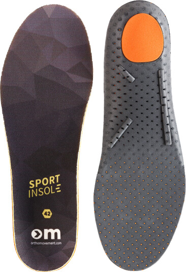 Ortho Movement Sport Insole Black 48, Black