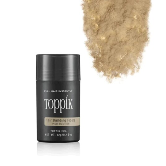 Toppik Hair Building Fibers Medium Blonde 12 g Hårpudder Toppik Hair Building Fibers Medium Blonde 12 g Hårpudder