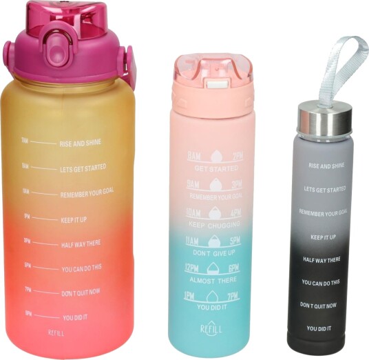 Koopman drikkeflaskesett - 270 ml 650 ml 1800 ml Koopman drikkeflaskesett - 270 ml 650 ml 1800 ml