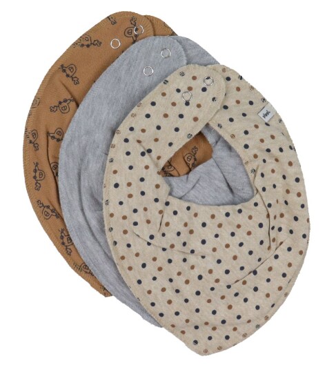 pippi Bandana 3 Pack Indian Tan pippi Bandana 3 Pack Indian Tan