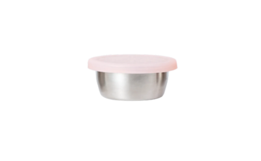 Snoggen 50 Ml Stålboks Med Tett Silikonlokk Rosa