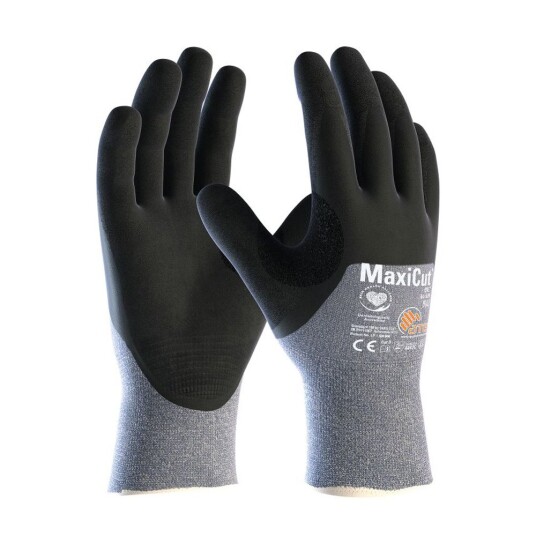 ATG MaxiCut Blue Melange Oil 4C 3/4 hansker, 12 par ,SBG-44-505 10