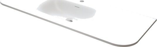 Vikingbad Nea Møbel Buet Hvit Matt / 120cm VB-022320-02 Vikingbad Nea Møbel Buet Hvit Matt / 120cm VB-022320-02