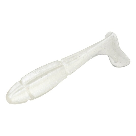 Churro Paddle Tail 3.5" 9 cm 7 g Whitey Tighties 6 pack