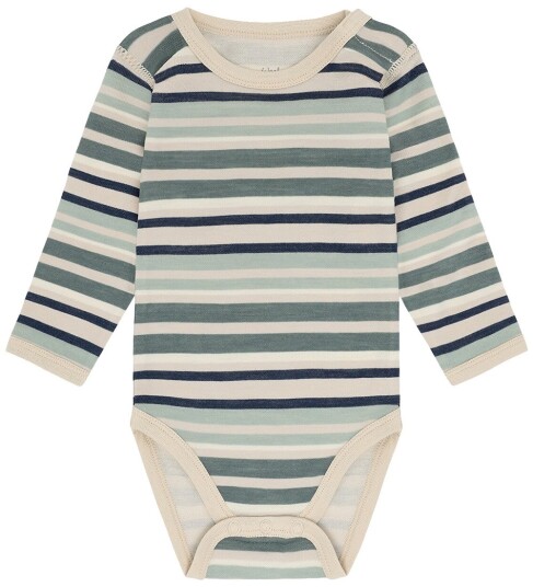Hust & Claire HCBaloo Ull og Bambus Body i Fransk Oak, Størrelse 86