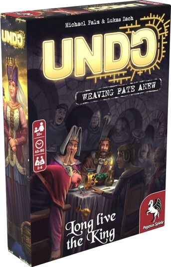 Pegasus Undo: Long Live The King Brettspill Engelsk 10+ År