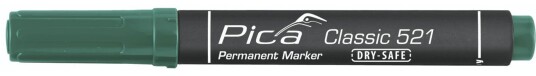 Pica Permanent Merkepenn Spiss 2 6mm   Grå?nn