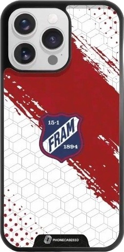 Phonecases3D iPhone 16 Pro Max IF Fram Larvik 3D mobildeksel, svart