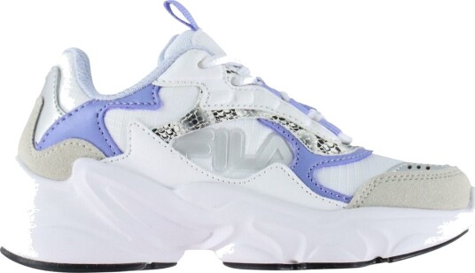 Fila Sko Collene Logo Hvit/Pale Iris Fila 28 Sko Lilla