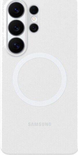 Samsung Galaxy S26 Ultra Silikon Magnetdeksel - Hvit