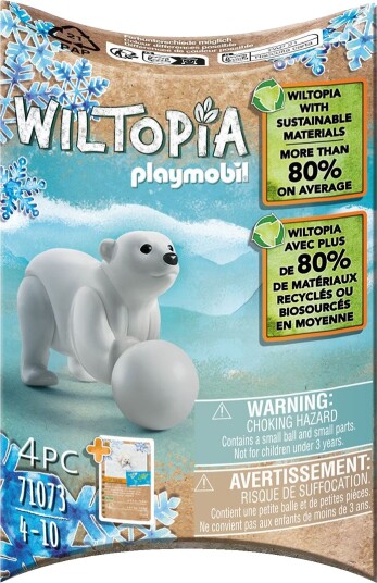 Playmobil Wiltopia Baby Polar Bear 71073