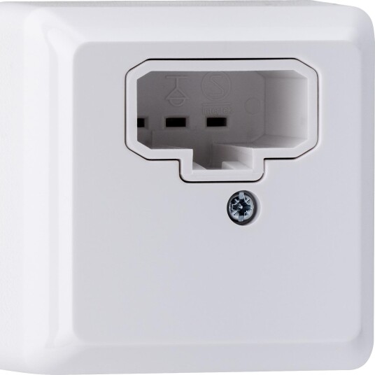 Gelia Connect 2 Home Lampeuttak DCL, utenpåliggende, for vegg/tak, Strømbrytere & vegguttak