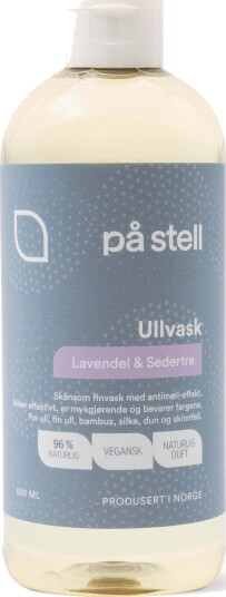 På Stell Ullvask Lavendel & Sedertre Ecocert På Stell Ullvask Lavendel & Sedertre Ecocert