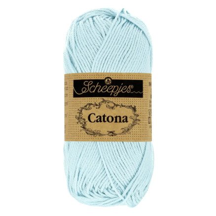 Scheepjes Catona Garn 509 Baby Blå - 25g