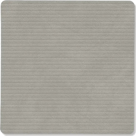 LIND DNA Corduroy glassunderlag square Light Grey