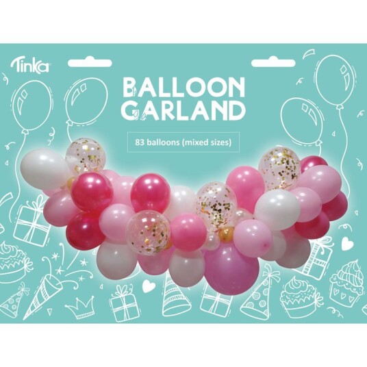 Tinka Ballongbue 83stk - Rosa