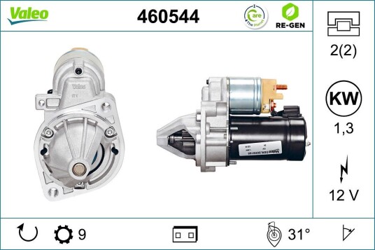 Starter VALEO 460544 Starter VALEO 460544