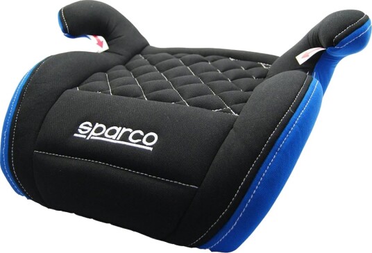 Sparco F100K Beltestol Gruppe 2/3 15-36kg 4-12 År Sort/Blå
