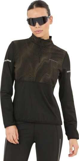 Endurance Rumbia W Printed Midlayer - Black - 44