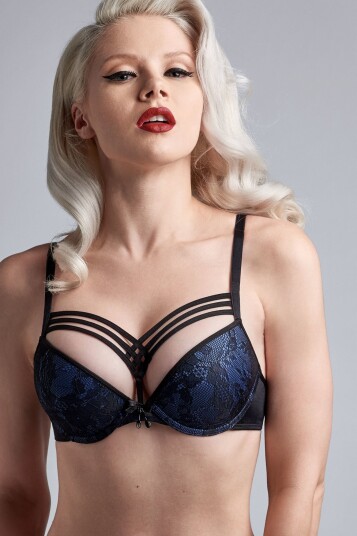 Dame De Paris Bijou Blue - Push up-BH Dame De Paris Bijou Blue - Push up-BH
