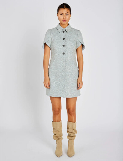 Bruuns Bazaar Conebbzendia Dress - Grey - 42 Bruuns Bazaar Conebbzendia Dress - Grey - 42
