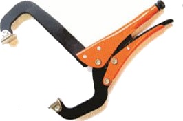 Grip-On Trappede C-Klemmer (Lengde 287 Mm), Klemvidde 150–230 Mm, Dybde 85 Mm Grip-On Trappede C-Klemmer (Lengde 287 Mm), Klemvidde 150–230 Mm, Dybde 85 Mm