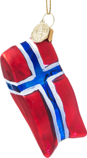 Brink Nordic Juletrepynt flagg 7 cm Brink Nordic Juletrepynt flagg 7 cm