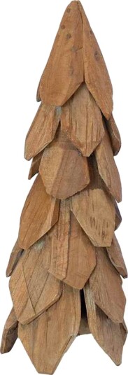  Juletre med stativ Brun 50 cm Heltre teak