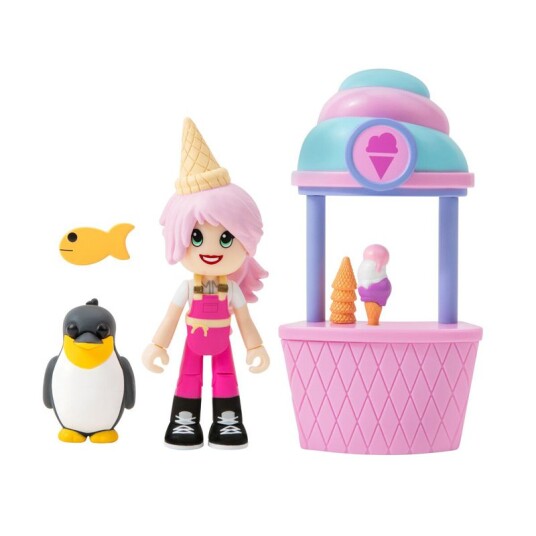 Jazwares Adopt Me Friends Pack Ice Cream Parlour 7cm