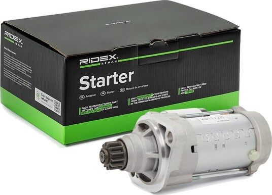 RIDEX REMAN 2S1172R Starter RIDEX REMAN 2S1172R Starter