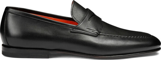 Santoni Herre Sko Svart 45 1/2 EU,