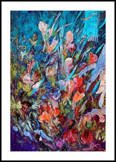 Burst of Blooming Light Plakat / 40x50cm Burst of Blooming Light Plakat / 40x50cm