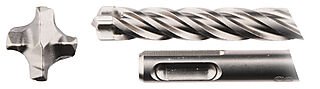 Makita Nemesis, Drill, Spiralborekrone, 4 Cm, 570 Mm, 45 Cm, 130°