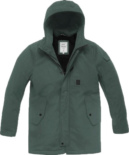 Vintage Industries Gus Parka Stone Grå